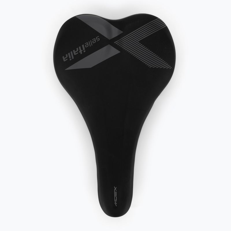 Dviračio balnelis Selle Italia X-Bow, Fec Alloy Rail, Soft-Tek black 3