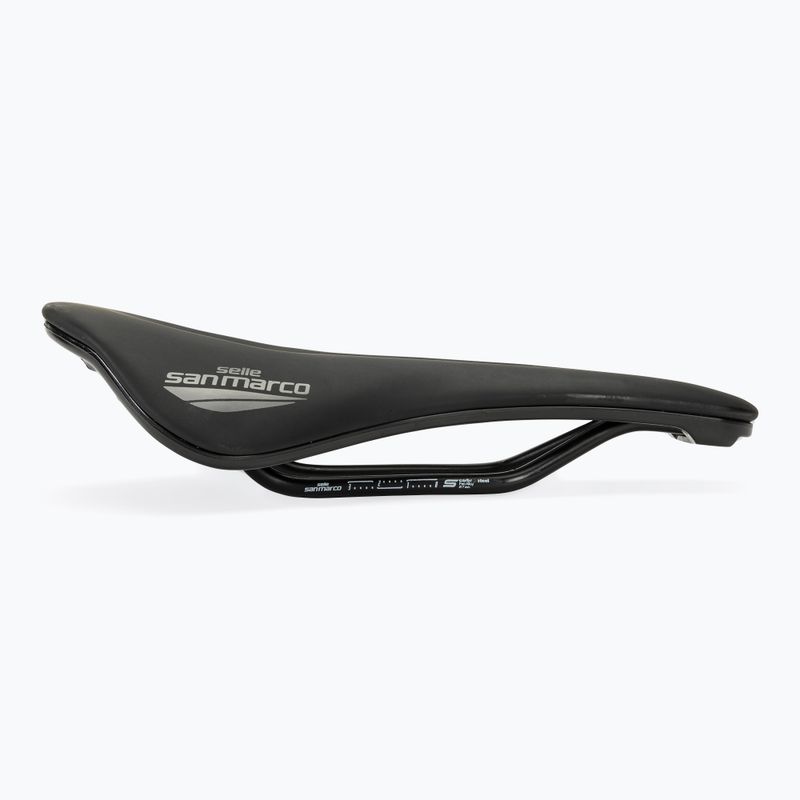 Dviračio balnelis SAN MARCO Shortfit 2.0 Sport Narrow Open black 2