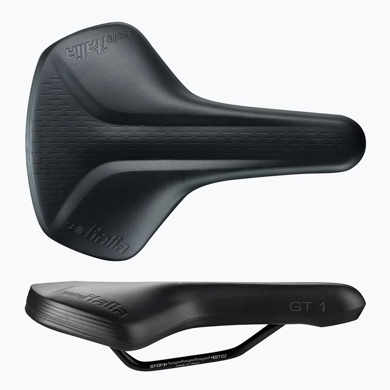 Dviračio balnelis Selle Italia GT-1 Flow, Fec Alloy Rail black 5