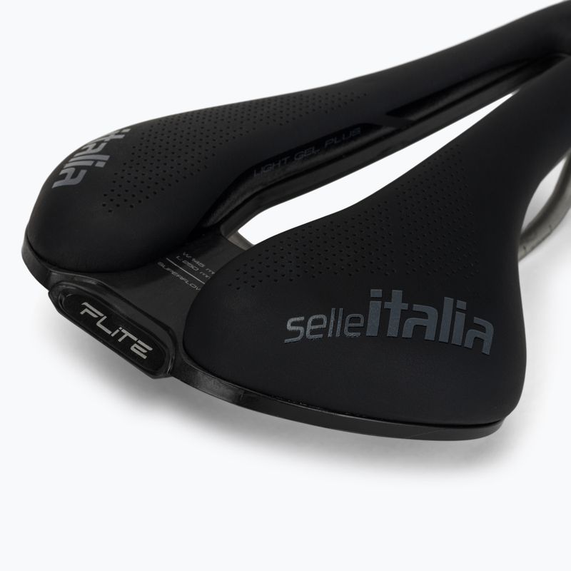 Dviračio balnelis Selle Italia Flite Boost Gravel Superflow, Fibra-Tek, Light Gel black 5