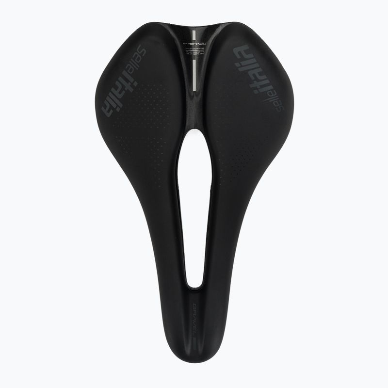 Dviračio balnelis Selle Italia Novus Boost Evo Gravel TM Superflow, Manganese Rail, Soft-Trek black 3