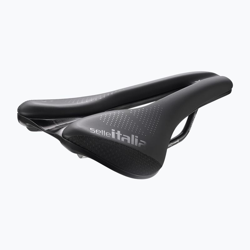 Dviračio balnelis Selle Italia Novus Boost Evo X-Cross TM Superflow, Manganese Rail, Soft-Tek black 2