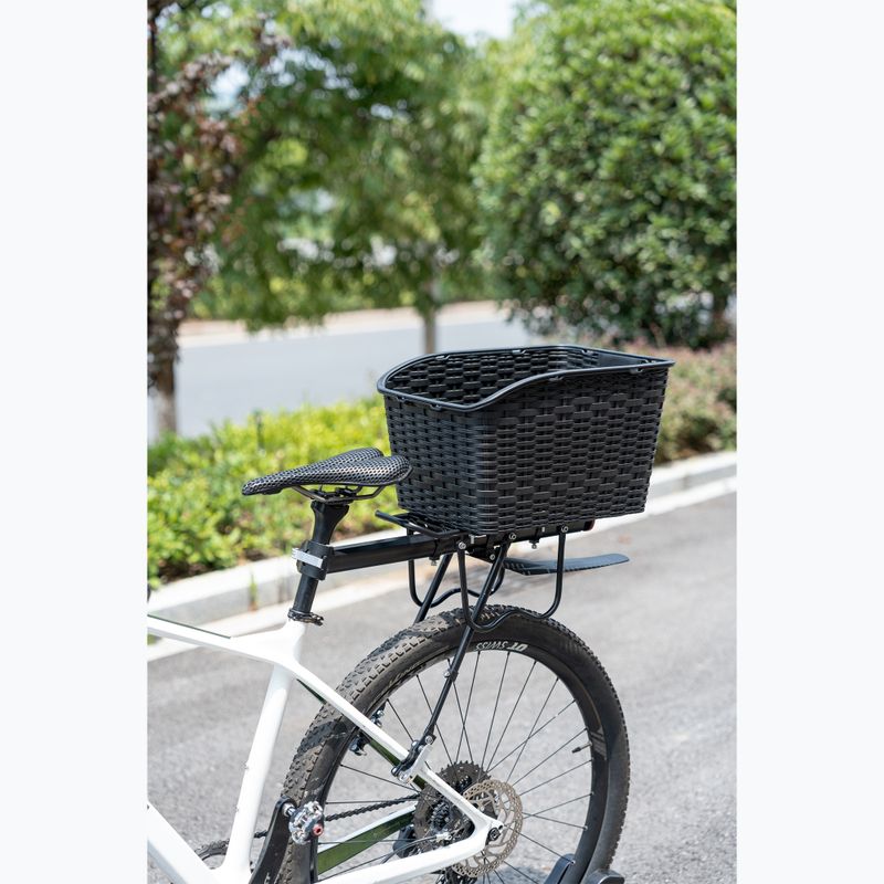 Dviračio krepšys Kosz Rockbros 330003001 Rear Bicycle Basket black 8