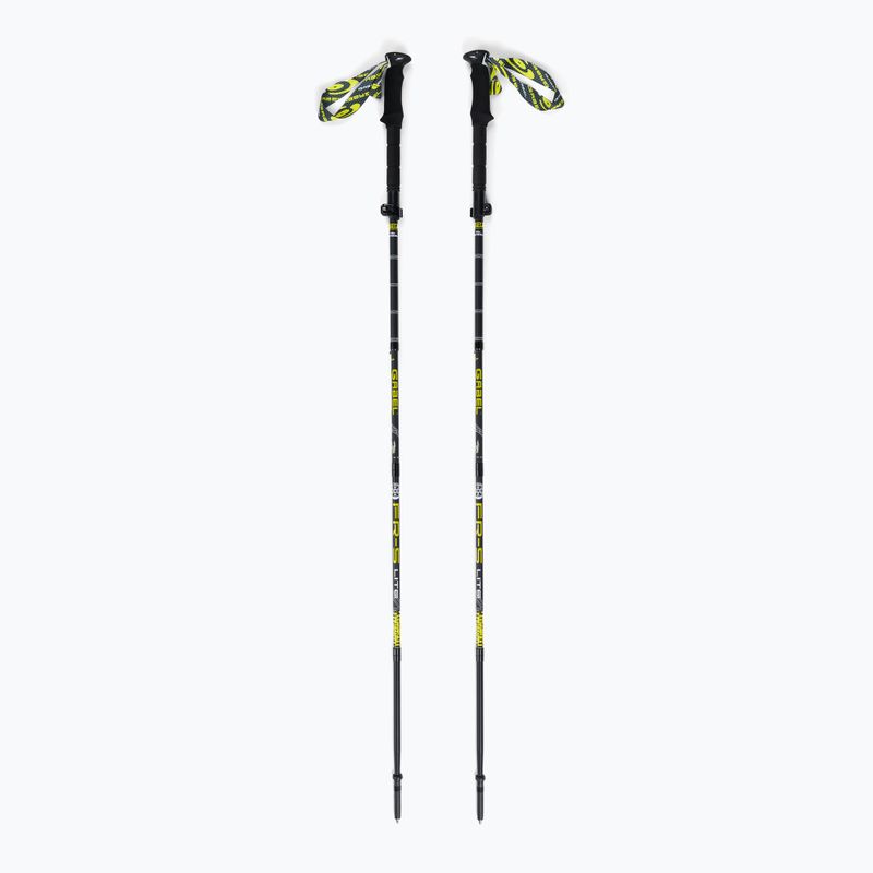 GABEL FR-5 FL LITE XTL trekingo lazdos juodos spalvos 7008391800000