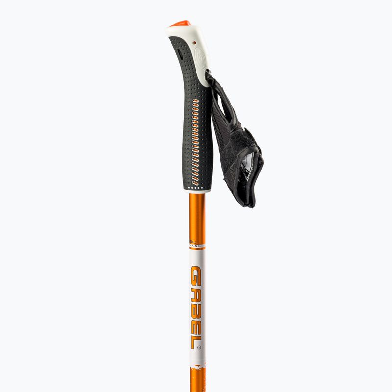 Šiaurietiško ėjimo lazdos GABEL Vario S - 9.6 oranžinės 7008350550000 2