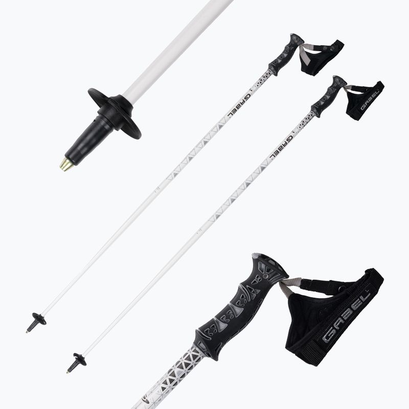 GABEL HS-R Snow Party slidinėjimo lazdos baltos spalvos 7711150021100 7