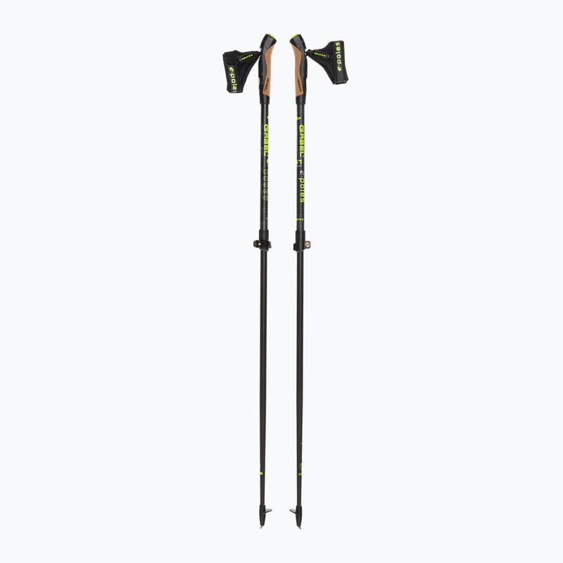 Šiaurietiško ėjimo lazdos GABEL G-1A XTL E-Poles-S.Carbon black 7008370210000