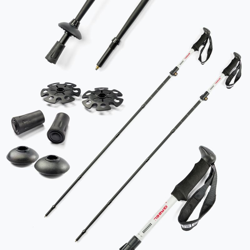 GABEL XTR ALU EF trekingo lazdos juodos spalvos 7008392730000 6