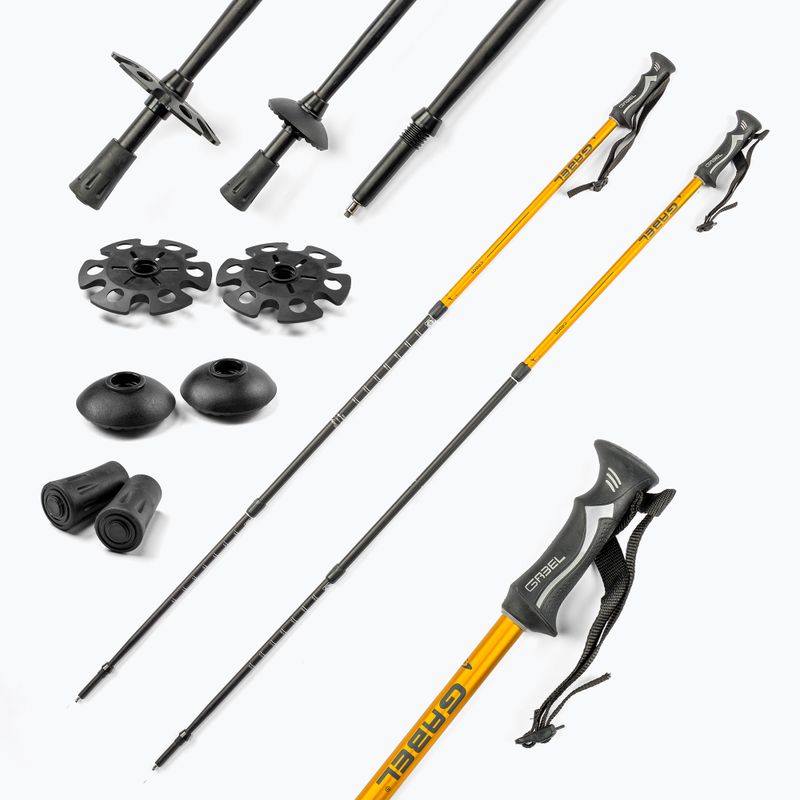 GABEL Cilaos Desert trekingo lazdos aukso spalvos 7007446800000 7