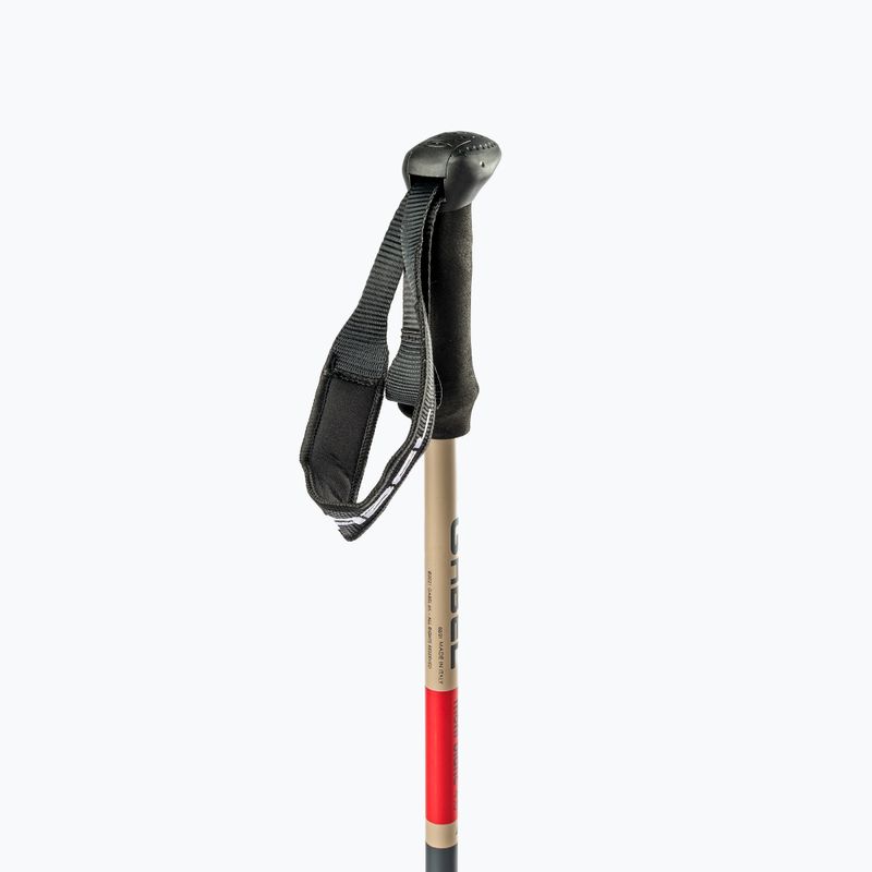 GABEL Mont Blanc F.L. 4.0 trekingo lazdos raudonos spalvos 7008432400000 3