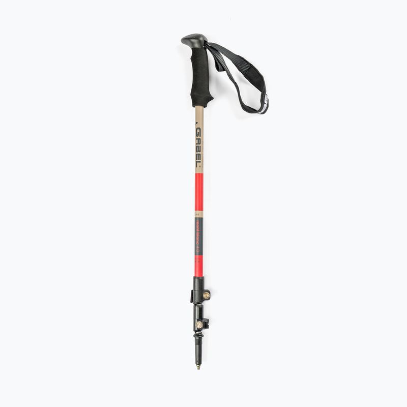 GABEL Mont Blanc F.L. 4.0 trekingo lazdos raudonos spalvos 7008432400000 5