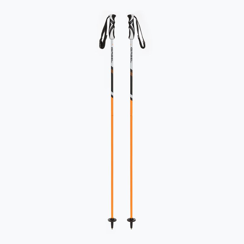 GABEL Carbon Cross slidinėjimo lazdos oranžinės matinės