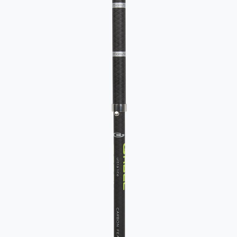 Šiaurietiško ėjimo lazdos GABEL Carbon Feather XTL black 4