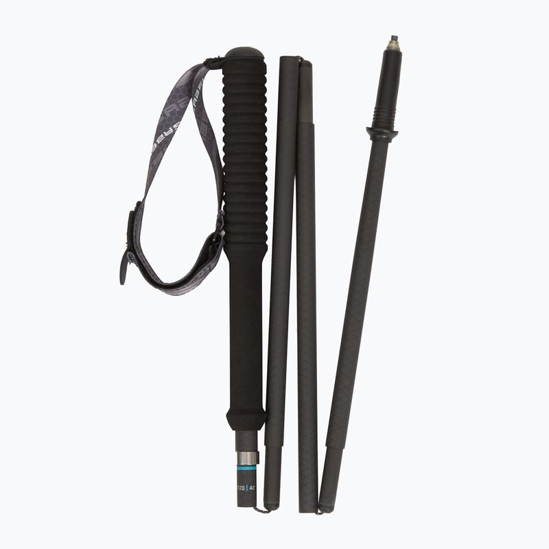 Šiaurietiško ėjimo lazdos GABEL Carbon Feather-R juodos spalvos 3