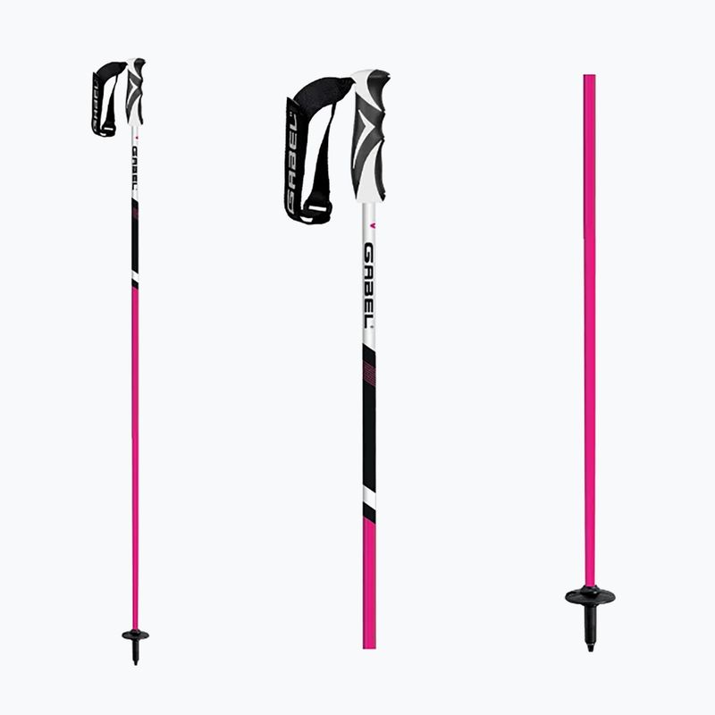 Slidinėjimo lazdos GABEL Carbon Cross pink 6