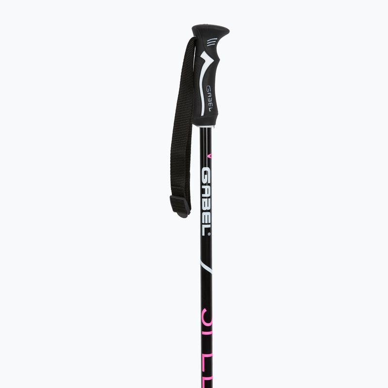Slidinėjimo lazdos GABEL Speed black/pink 2