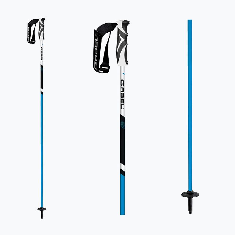 Slidinėjimo lazdos GABEL Carbon Cross blue 6
