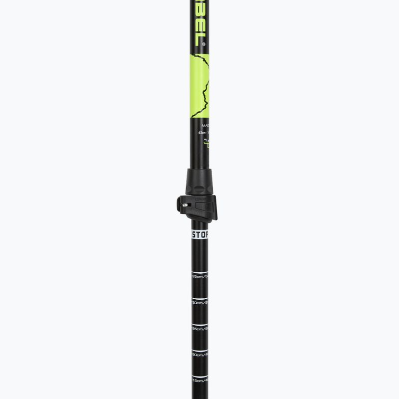 Žygio lazdos lazdos GABEL Mont Blanc Tour lime 4