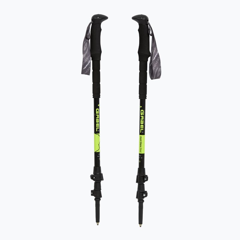 Žygio lazdos lazdos GABEL Mont Blanc Tour lime 5