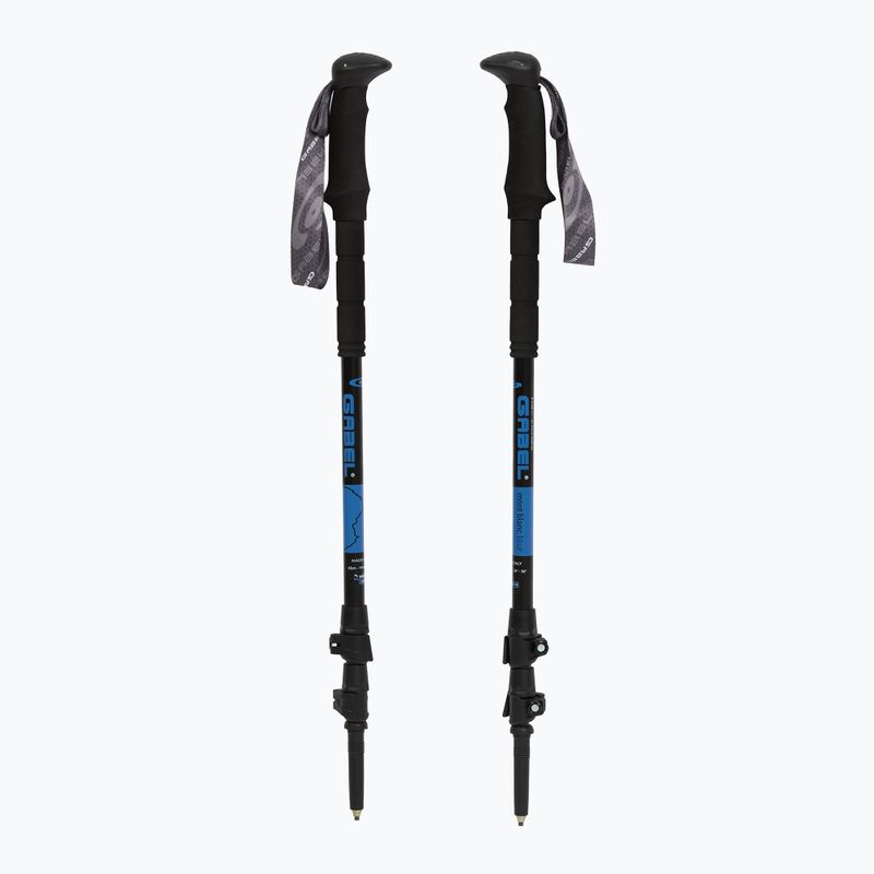 Žygio lazdos lazdos GABEL Mont Blanc Tour blue 5