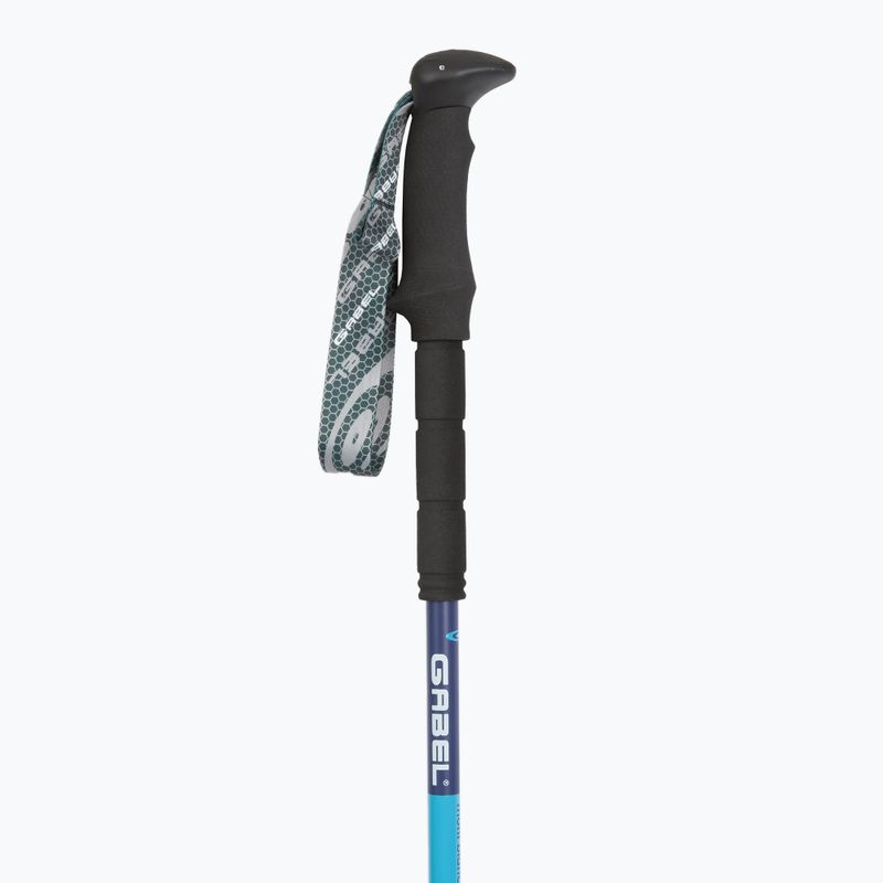 Žygio lazdos lazdos GABEL Mont Blanc 4.0 light blue 2