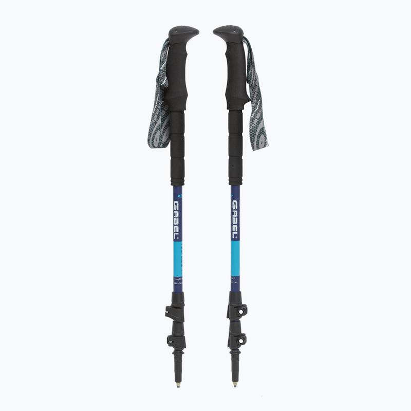 Žygio lazdos lazdos GABEL Mont Blanc 4.0 light blue 5