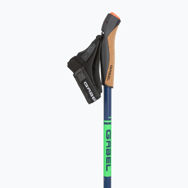 Šiaurietiško ėjimo lazdos GABEL Strech Carbon lime 2
