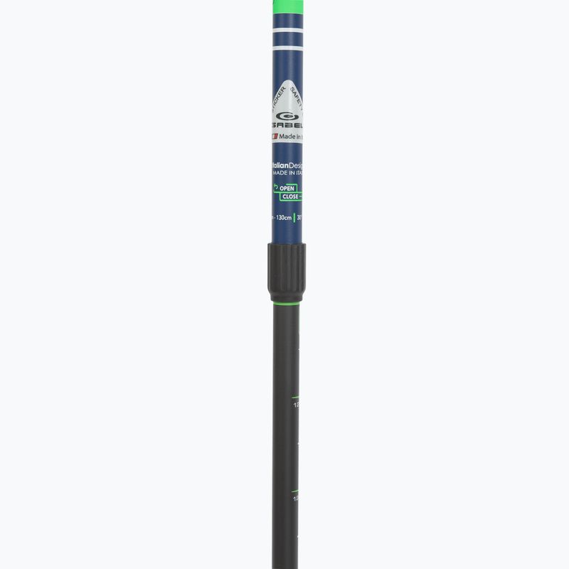 Šiaurietiško ėjimo lazdos GABEL Strech Carbon lime 4