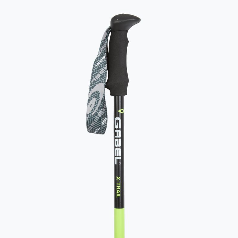 Šiaurietiško ėjimo lazdos GABEL X-Trail lime 2