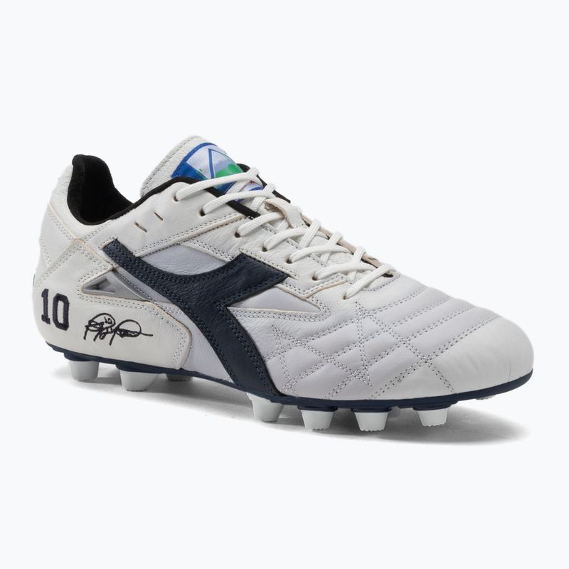Vyriški futbolo bateliai Diadora Match Winner RB Italy OG MDPU baltos ir mėlynos spalvos DD-101.172359-C1494