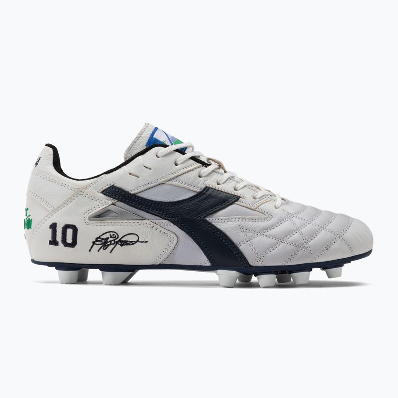 Vyriški futbolo bateliai Diadora Match Winner RB Italy OG MDPU baltos ir mėlynos spalvos DD-101.172359-C1494 2