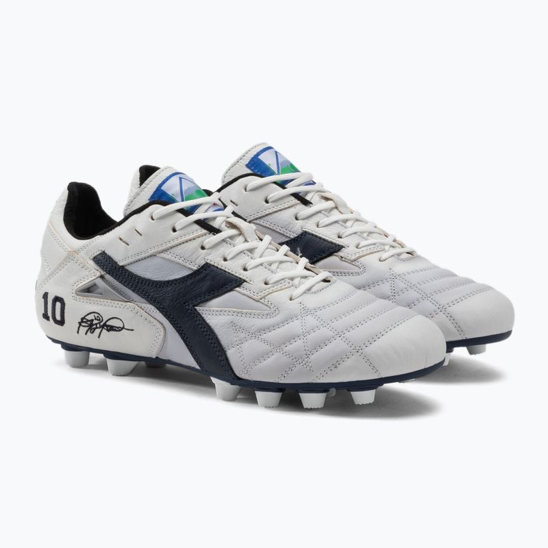 Vyriški futbolo bateliai Diadora Match Winner RB Italy OG MDPU baltos ir mėlynos spalvos DD-101.172359-C1494 5