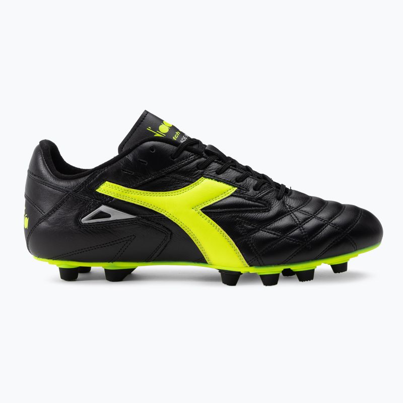 Vyriški futbolo bateliai Diadora Match Winner RB Italy LT MDPU black-green DD-101.172363-C0004 2
