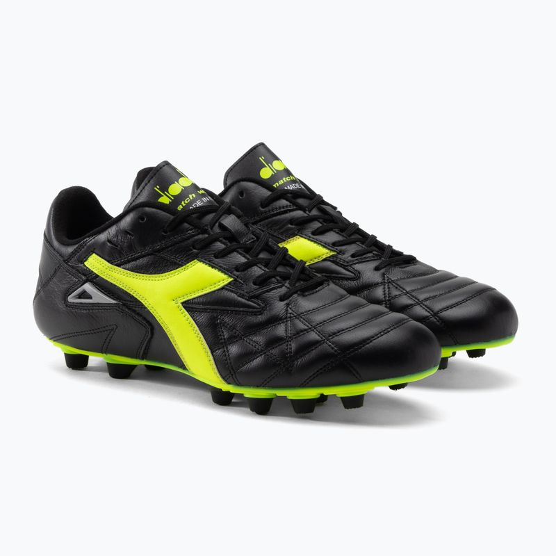 Vyriški futbolo bateliai Diadora Match Winner RB Italy LT MDPU black-green DD-101.172363-C0004 5