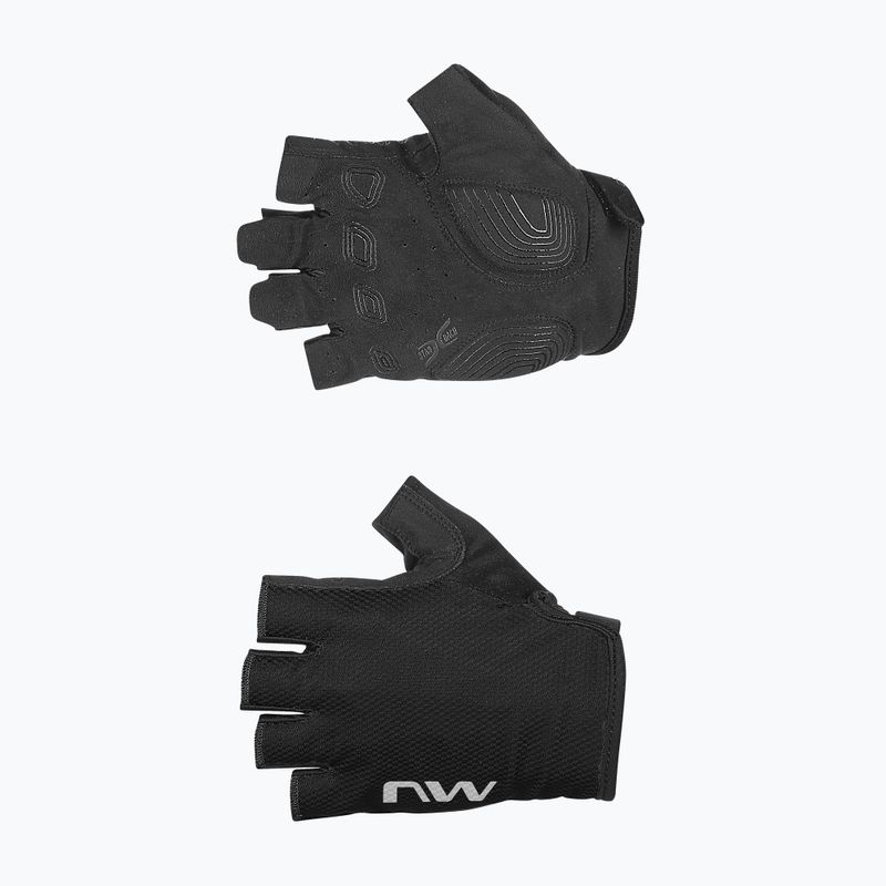 Moteriškos dviratininkų pirštinės Northwave Active Short Finger 10 black C89202326 5