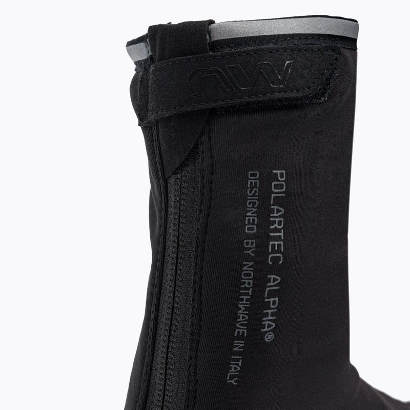 Northwave Fast Polar dviratininkų batų apsauginės juostos juodos spalvos C89202358 4