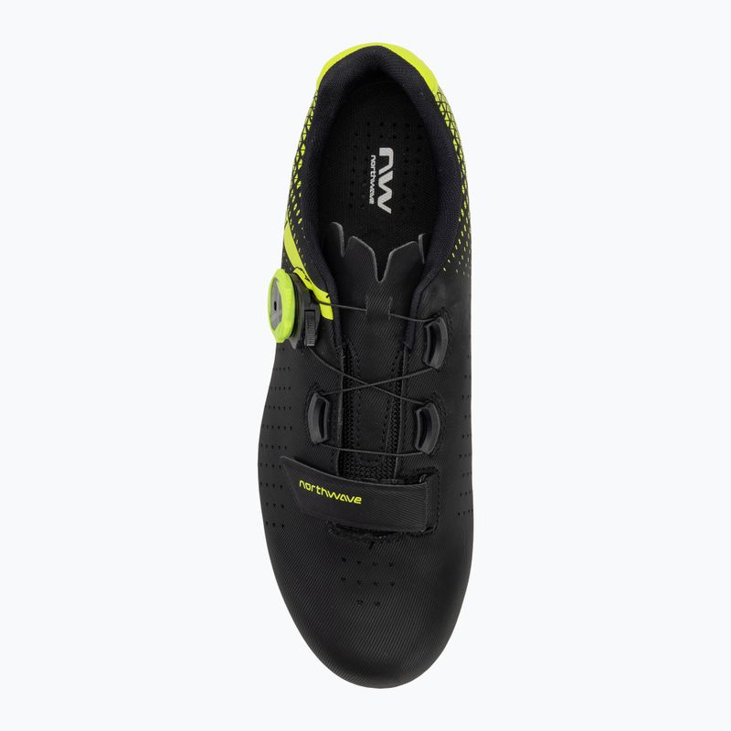 Vyriški plento batai Northwave Core Plus 2 black/yellow fluo 5