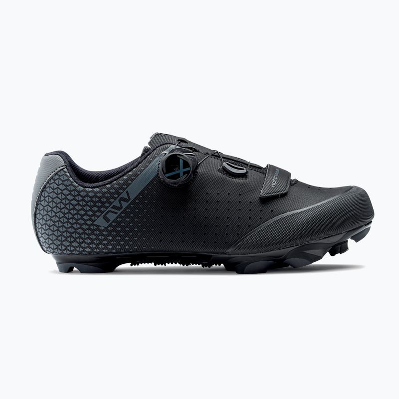 Vyriški MTB dviračių batai Northwave Origin Plus 2 black/grey 80212005 10