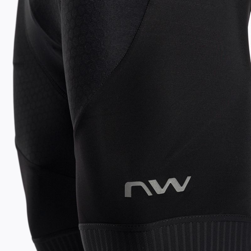 Vyriški Northwave Active Bibshort dviračių šortai juodi 89211012 3