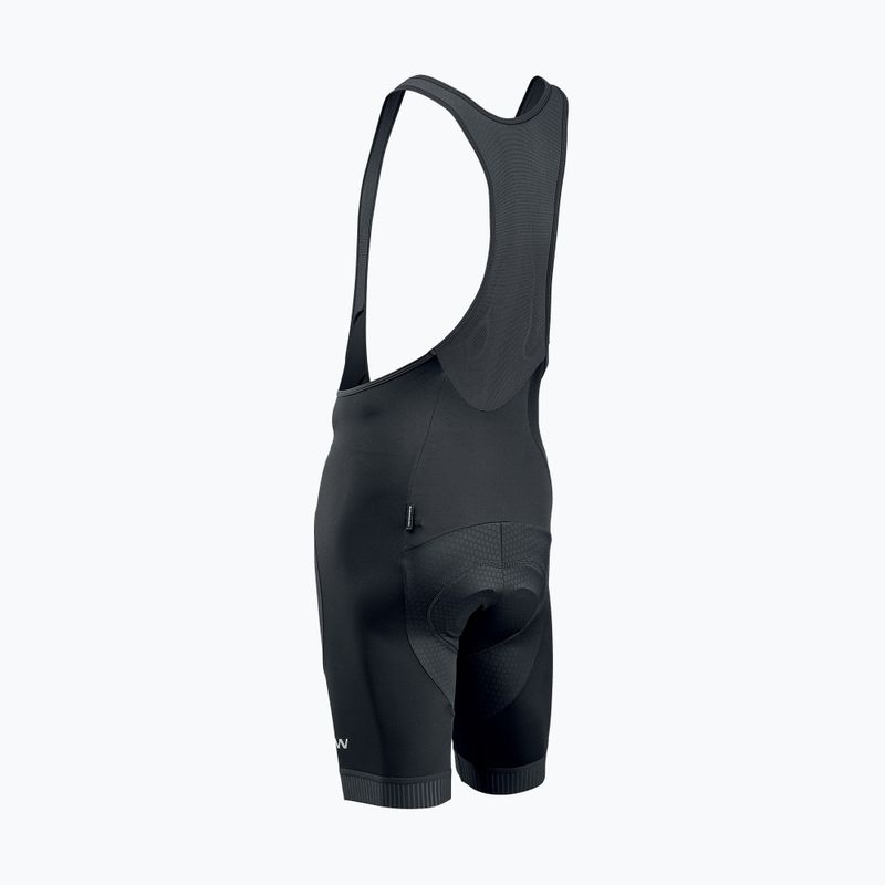 Vyriški Northwave Active Bibshort-Gel 10 dviračių šortai juodi 89211013 5