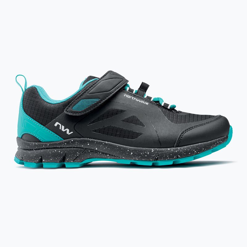 Moteriški MTB dviračių batai Northwave Escape Evo black/blue 80173009 9