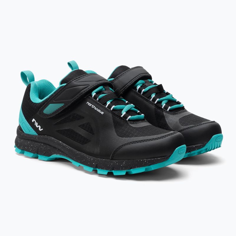 Moteriški MTB dviračių batai Northwave Escape Evo black/blue 80173009 4