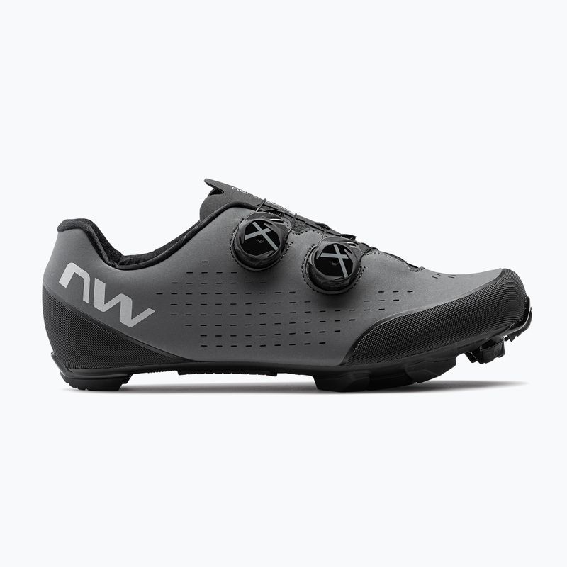 Vyriški dviračių batai MTB Northwave Rebel 3 dark/grey 8