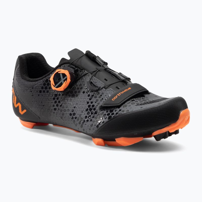 Vyriški MTB dviračių batai Northwave Razer 2 graphite-orange 80222013