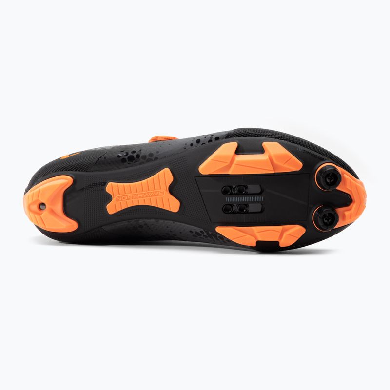 Vyriški MTB dviračių batai Northwave Razer 2 graphite-orange 80222013 4