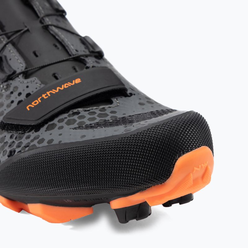 Vyriški MTB dviračių batai Northwave Razer 2 graphite-orange 80222013 8