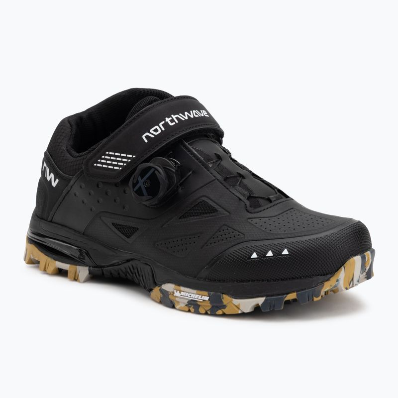 Vyriški MTB dviračių batai Northwave Enduro Mid 2 black/camo