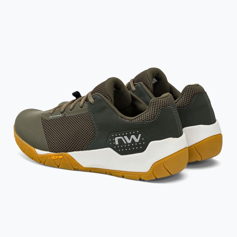 Northwave vyriški platforminiai dviračių bateliai Multicross green 80223014 3