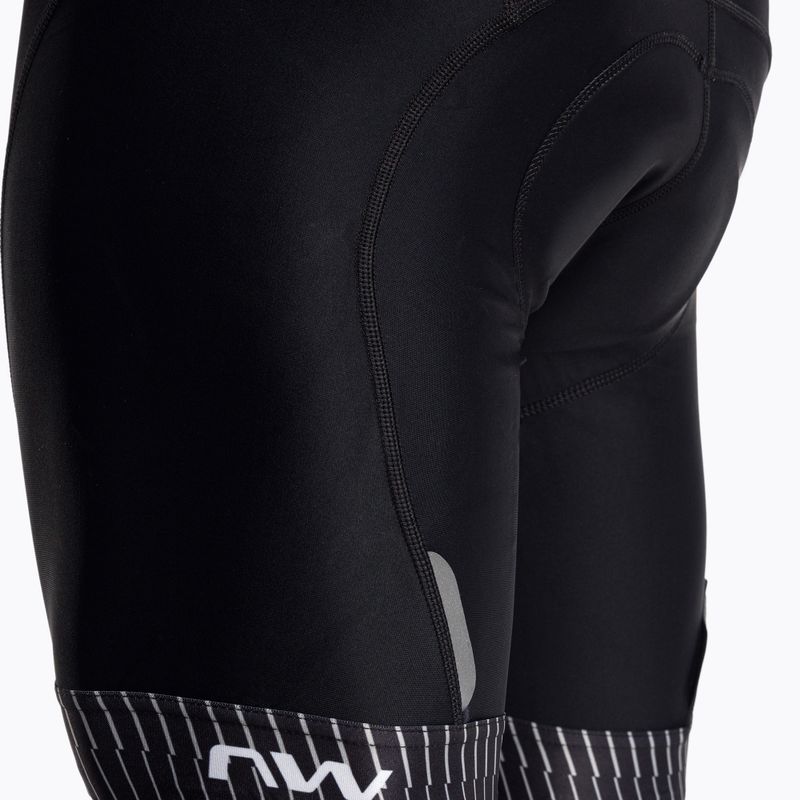 Northwave Origin Bibshort vyriški dviračių šortai black/grey 89221020 3