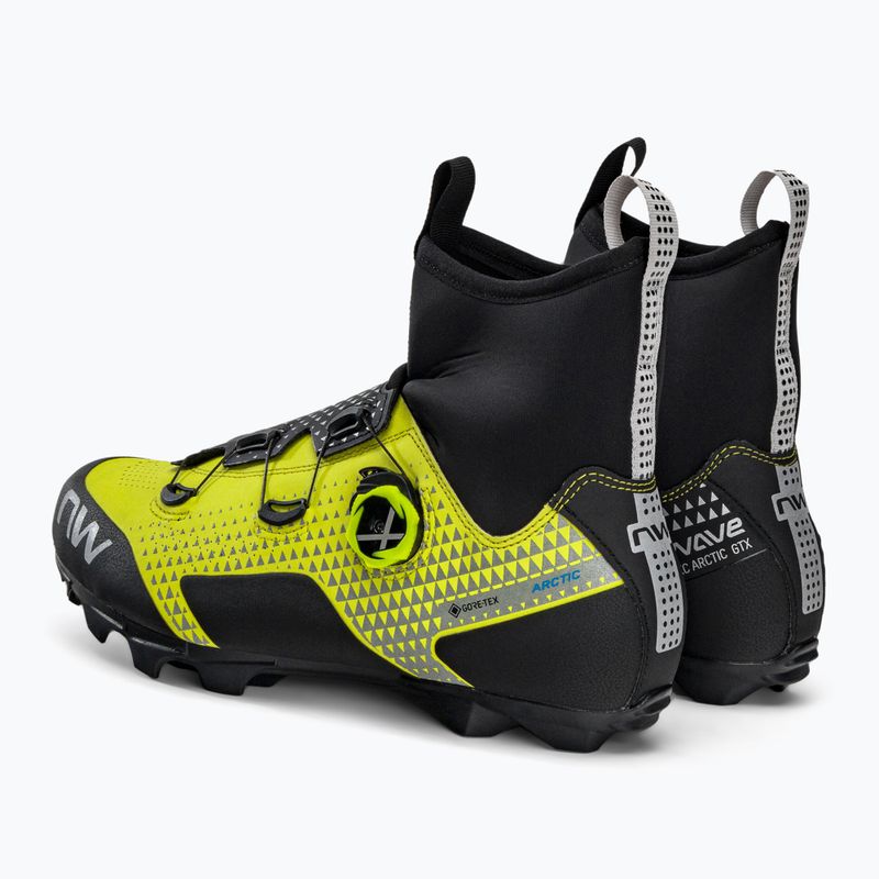 Vyriški MTB dviračių batai Northwave CeLSius XC ARC. GTX yellow 80204037 3